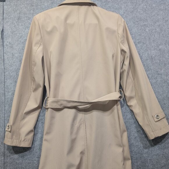 Novelti Adorable Junior Button down Trench Coat Beige Size 5/6 - Picture 3 of 11